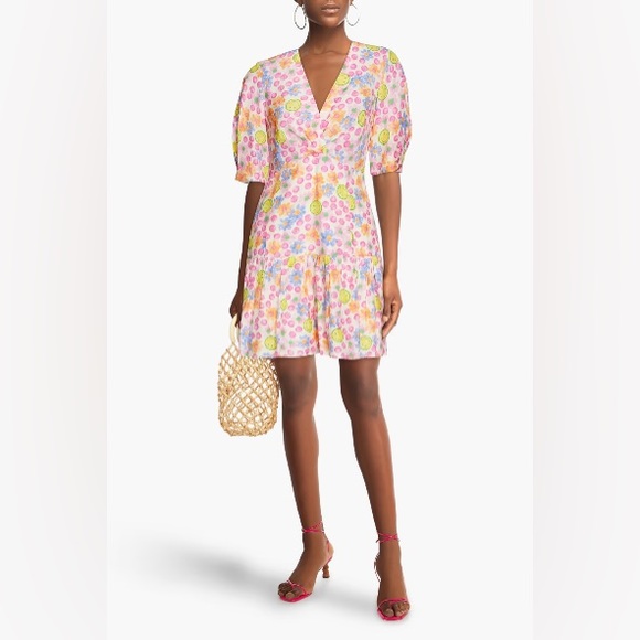Sandro Dresses Sandro Smiley Sonia Gathered Floralprint